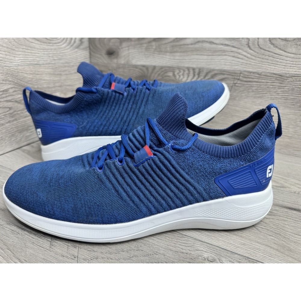 Footjoy Flex XP Casual golf shoe Spikeless Navy 56268 Mens US 13 M